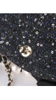Chanel Tweed Pearl Single Flap Bag Size Mini