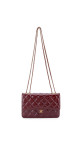 Chanel Wallet On Chain Burgunder
