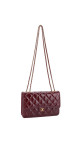 Chanel Wallet On Chain Burgunder