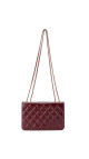 Chanel Wallet On Chain Burgunder