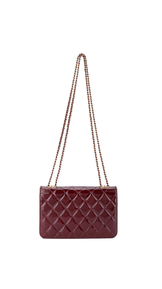 Chanel Wallet On Chain Burgunder