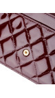 Chanel Wallet On Chain Burgunder