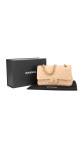 Chanel Classic Double Flap Bag Size Medium Caviar Beige