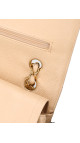 Chanel Classic Double Flap Bag Size Medium Caviar Beige