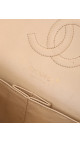 Chanel Classic Double Flap Bag Size Medium Caviar Beige