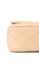 Chanel Classic Double Flap Bag Size Medium Caviar Beige