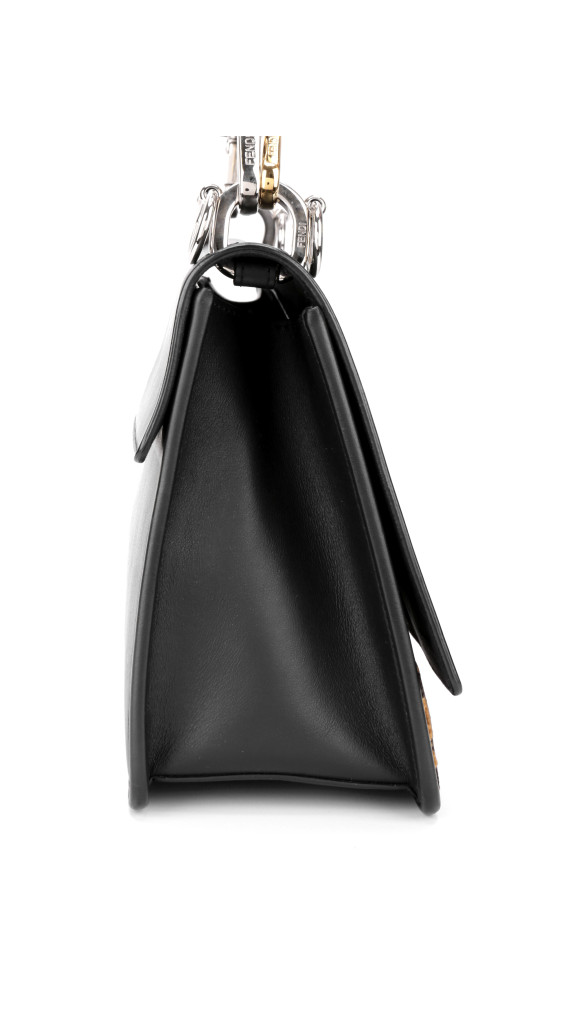 Fendi Kan I Monogram Shoulder Bag
