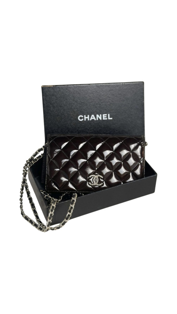 Chanel Lommebok i Patent Leather