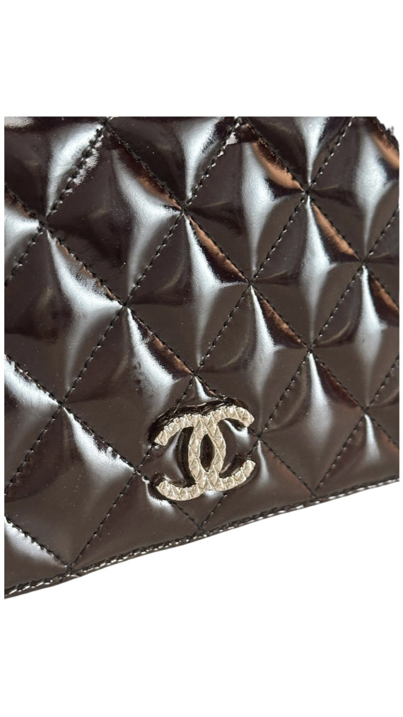 Chanel Lommebok i Patent Leather