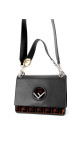 Fendi Kan I Monogram Shoulder Bag