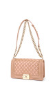 Chanel Le Boy Shoulder Bag Size Medium i Patent Leather