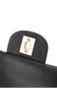 Chanel Classic Double Flap Bag i Size Medium Sort Lammeskinn