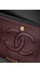Chanel Classic Double Flap Bag i Size Medium Sort Lammeskinn