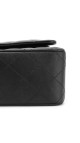Chanel Classic Double Flap Bag i Size Medium Sort Lammeskinn