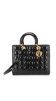 Lady Dior Size Large i Patent leather