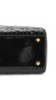 Lady Dior Size Large i Patent leather