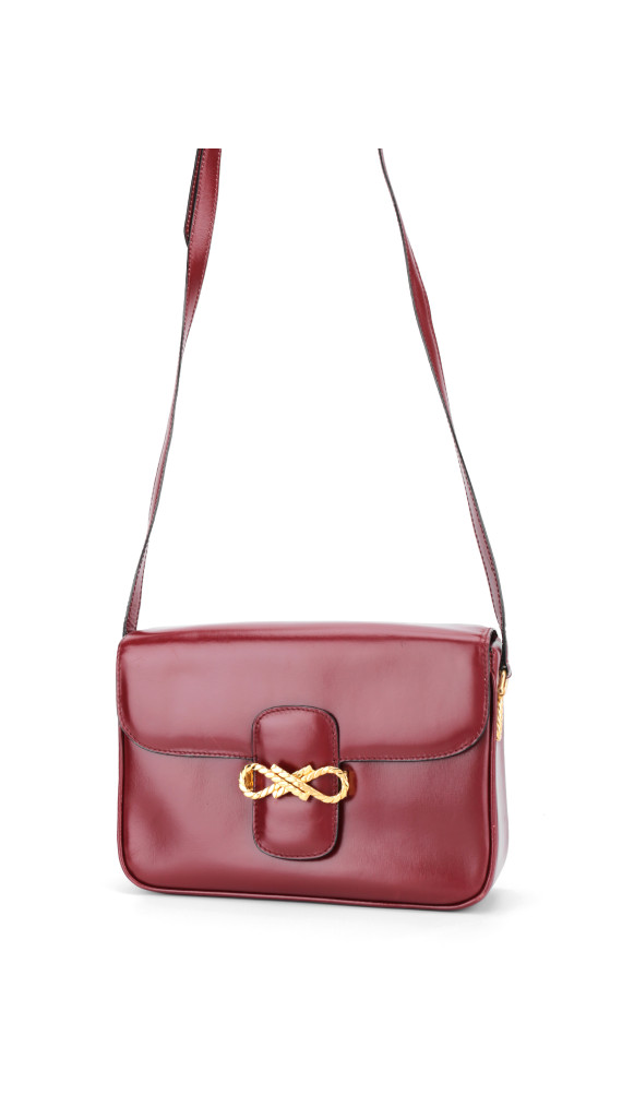 Vintage Celine Box Shoulder Bag