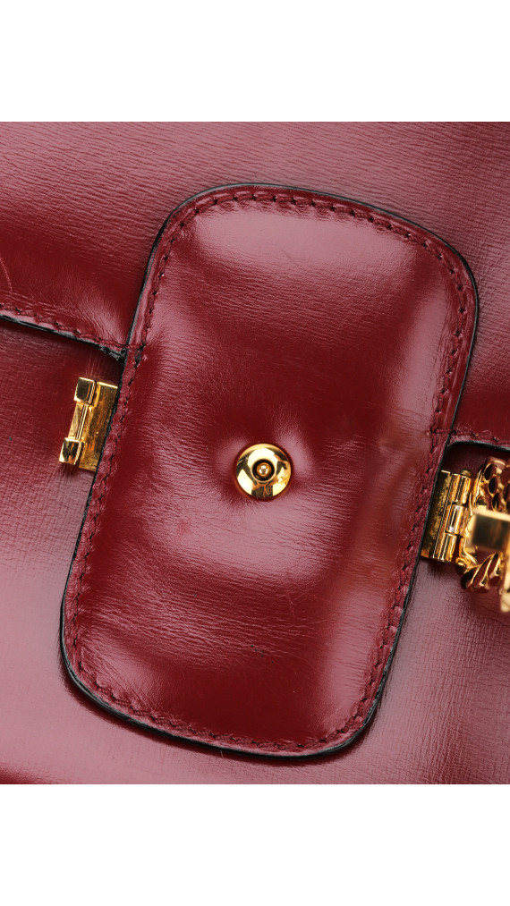 Vintage Celine Box Shoulder Bag