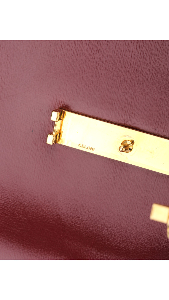 Vintage Celine Box Shoulder Bag