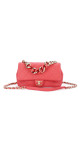 Chanel Single Flap Bag with large bi color chain