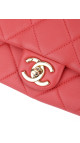 Chanel Single Flap Bag with large bi color chain
