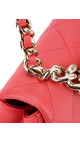Chanel Single Flap Bag with large bi color chain