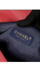 Chanel Single Flap Bag with large bi color chain