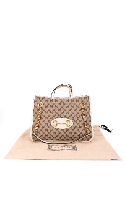 Gucci Horsebit 1955 Tote Bag Size Medium