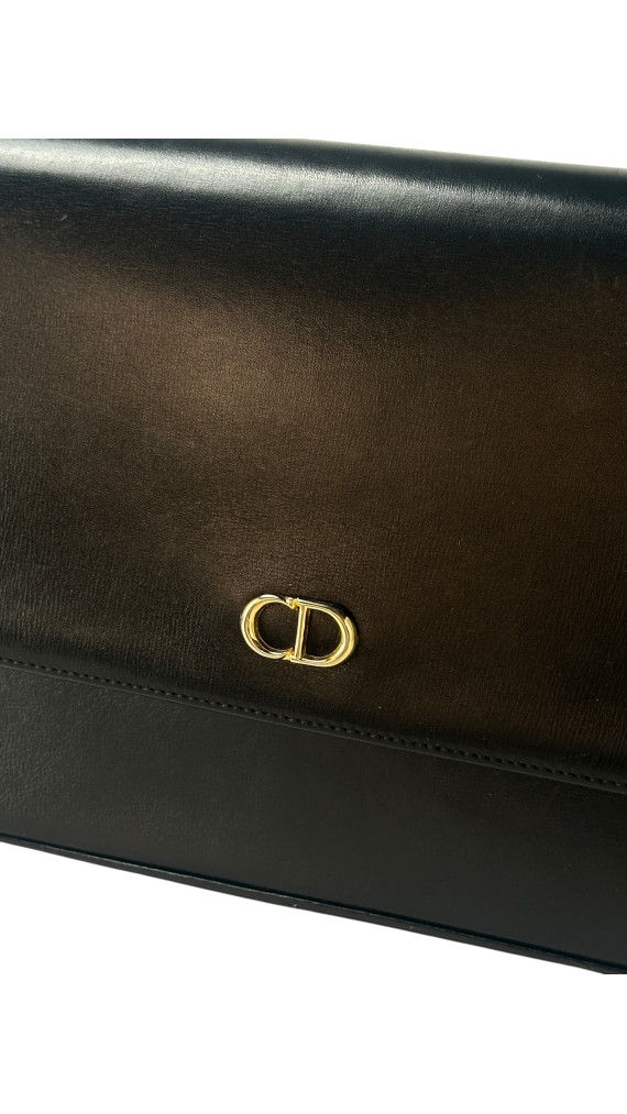Vintage Dior CD Logo Shoulder Bag