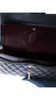 Chanel Classic Double Flap Bag i Size Medium Sort Lammeskinn