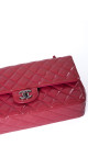 Chanel Classic Double Flap Bag Medium i Patent Leather