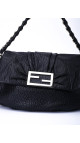 Fendi Mia Baguette Leather Shoulder Bag