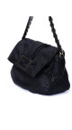 Fendi Mia Baguette Leather Shoulder Bag
