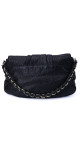 Fendi Mia Baguette Leather Shoulder Bag