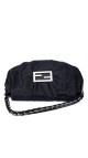 Fendi Mia Baguette Leather Shoulder Bag
