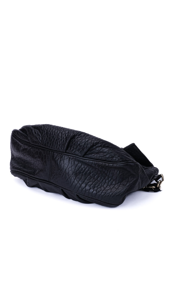Fendi Mia Baguette Leather Shoulder Bag