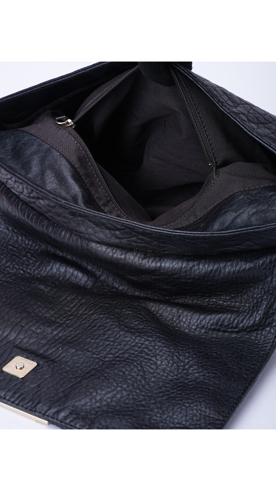 Fendi Mia Baguette Leather Shoulder Bag