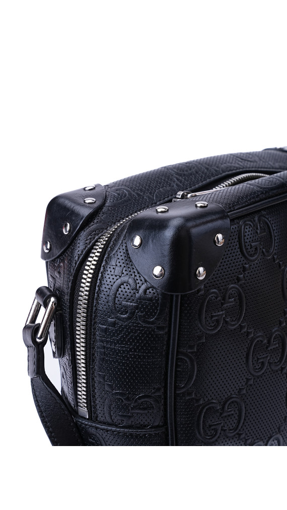 Gucci GG Supreme Camera Box Bag