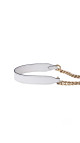 Prada Bauletto Saffiano Leather Shoulder Bag i Hvit