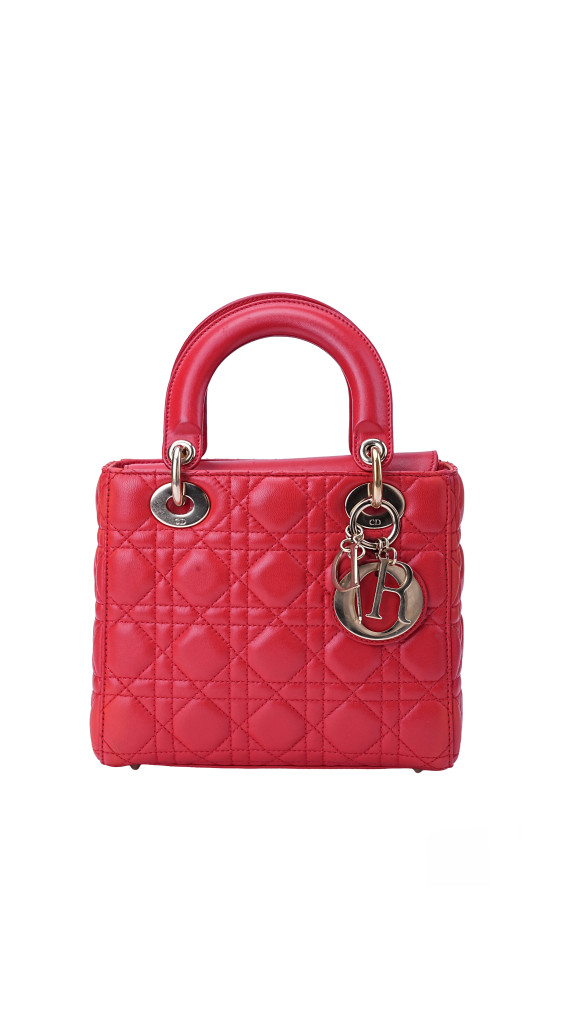 Christian Dior Lady Dior Shoulder Bag Size Small