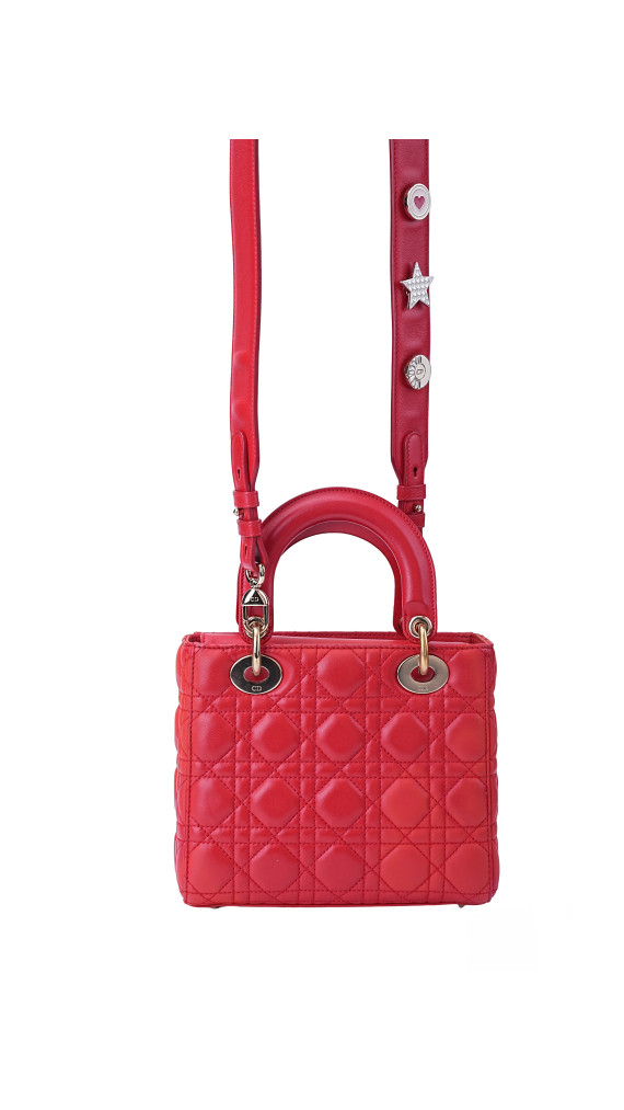 Christian Dior Lady Dior Shoulder Bag Size Small