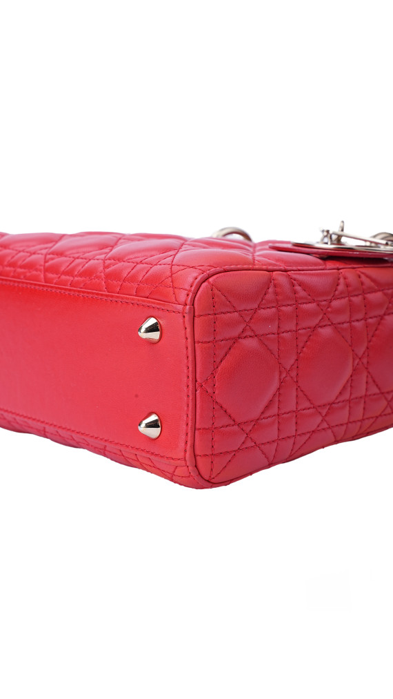 Christian Dior Lady Dior Shoulder Bag Size Small