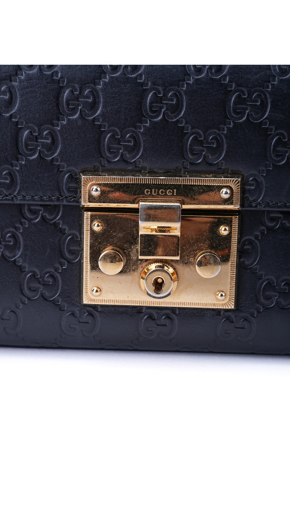 Gucci Padlock Shoulder Bag I Guccissima
