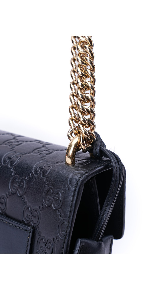 Gucci Padlock Shoulder Bag I Guccissima