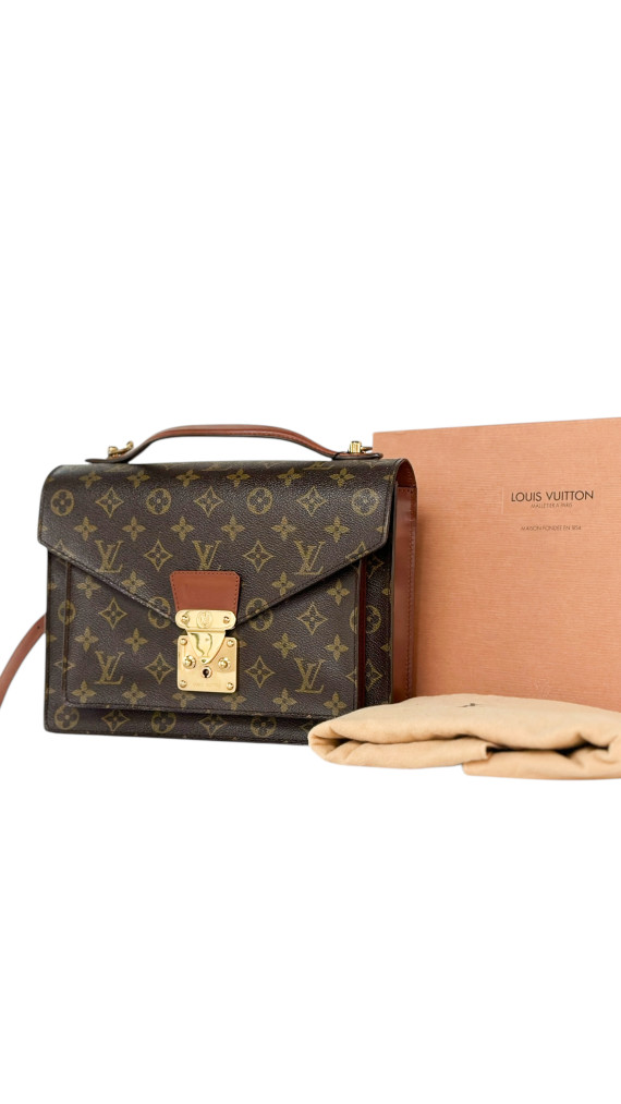 Louis Vuitton Monceau Shoulder Bag