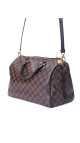 Louis Vuitton Damier Ebene Speedy 30 Crossbody Shoulder Bag