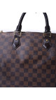 Louis Vuitton Damier Ebene Speedy 30 Crossbody Shoulder Bag