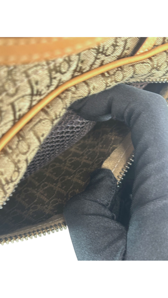 Vintage Dior monogram handbag