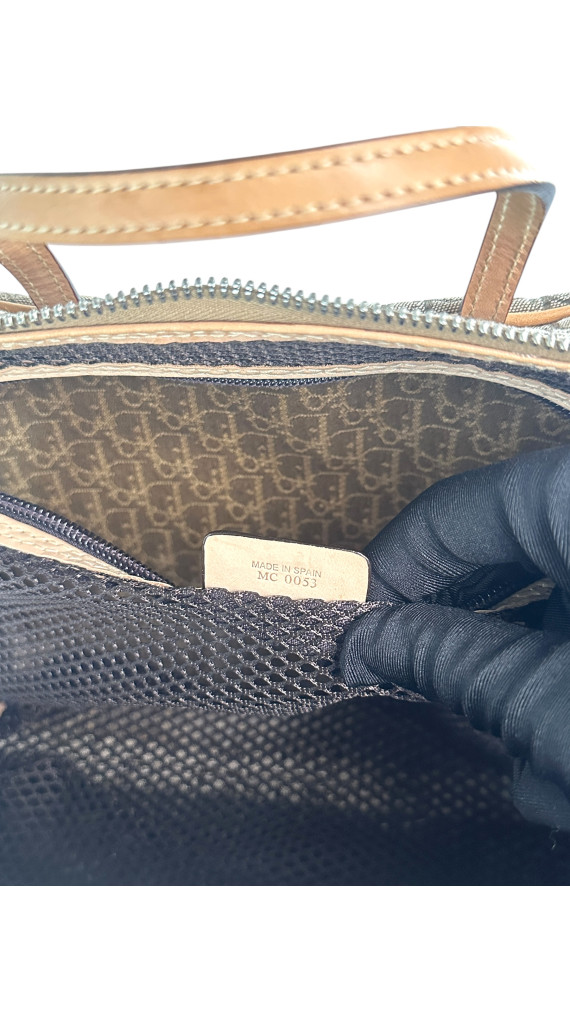 Vintage Dior monogram handbag