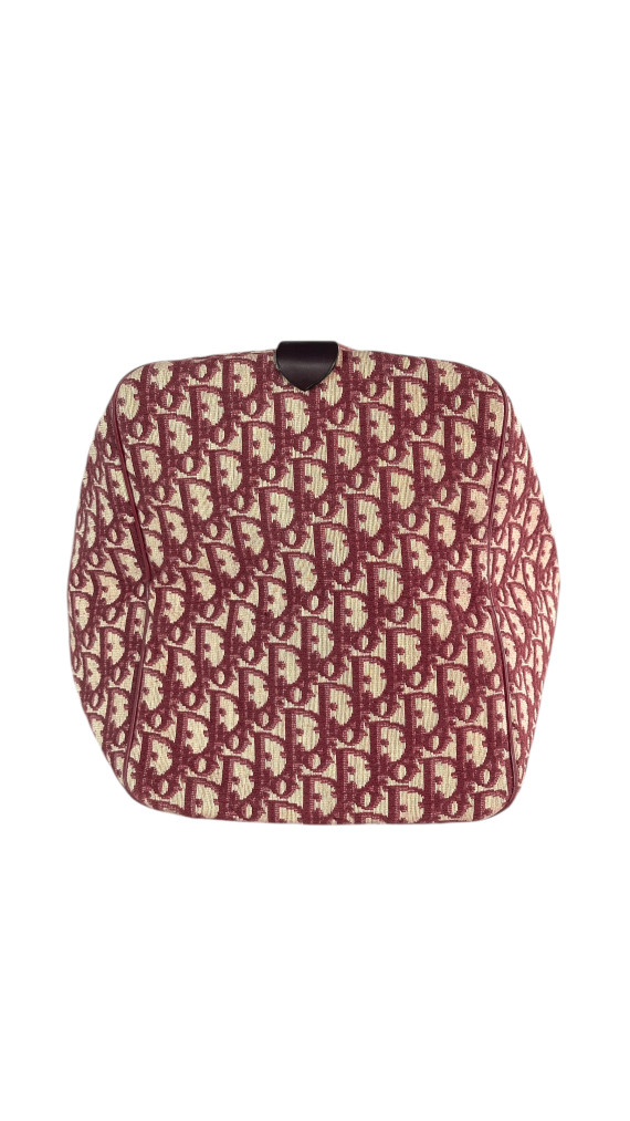 Dior Boston Bag 45 i Vinrød monogram